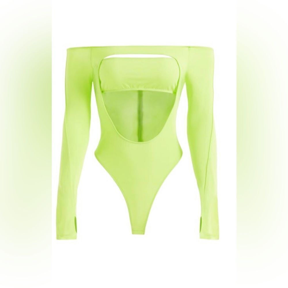 Mugler H&M cut out bodysuit